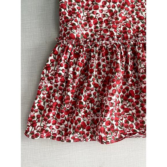 J Crew Sz XXL Amelia Mini Dress Liberty Print Cotton Casual Preppy Cruise Comfy - Picture 8 of 15